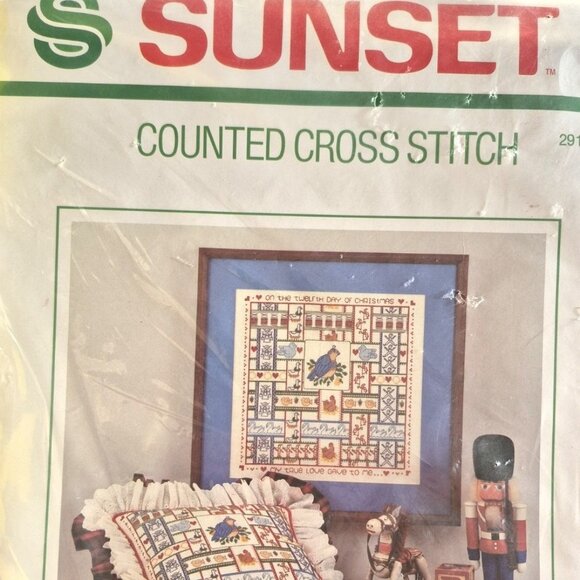Christmas Vintage Sunset kit 2917-  Cross-stitch - Picture 5 of 5